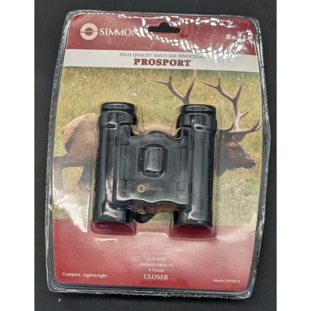 Simmons Binoculars 8x21 Black 899853 New in Package